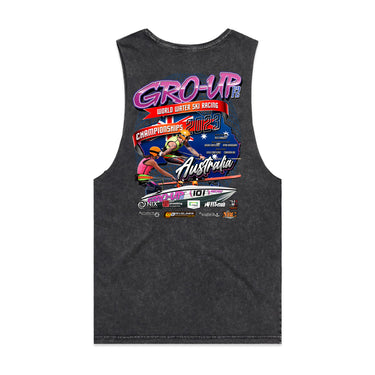 Gro-Up F2 Men's Stone Wash Tank
